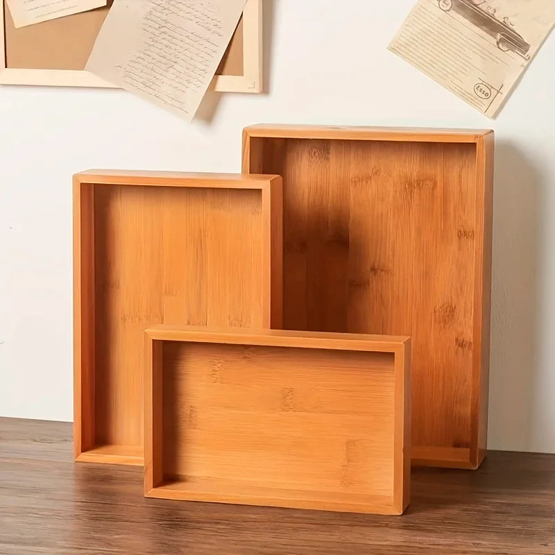 Wooden Tray for Snacks and Food