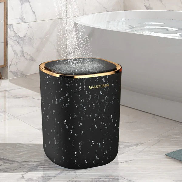 12-Liter Bathroom Trash Can with Sensor