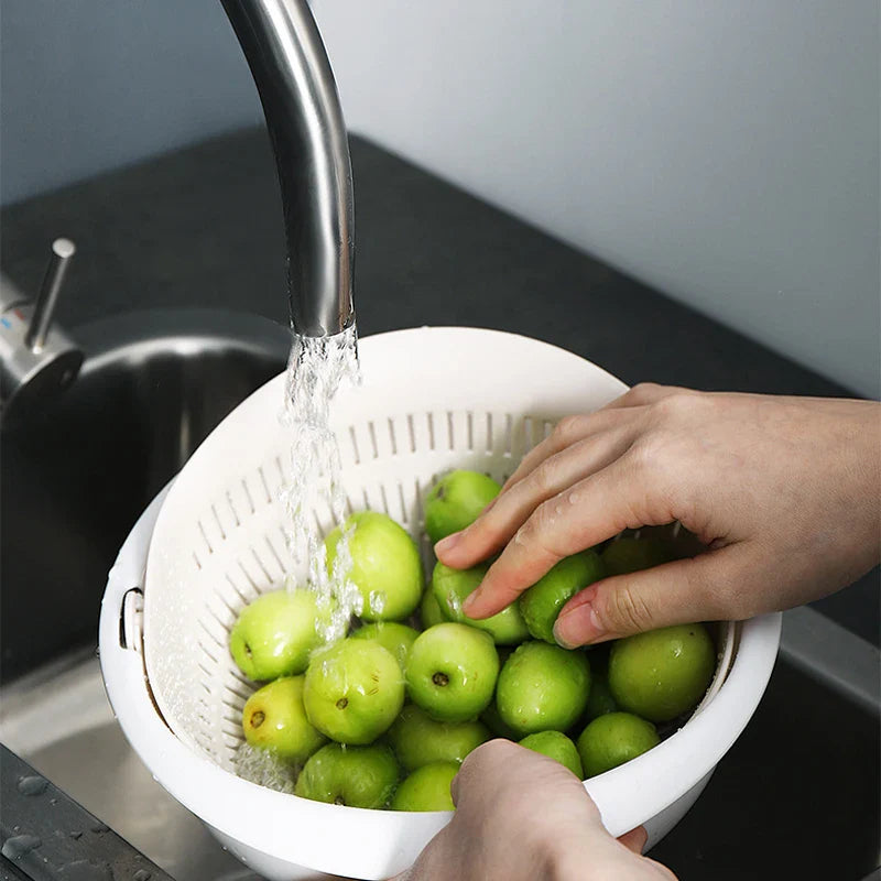 Two-Tier Food Drainer