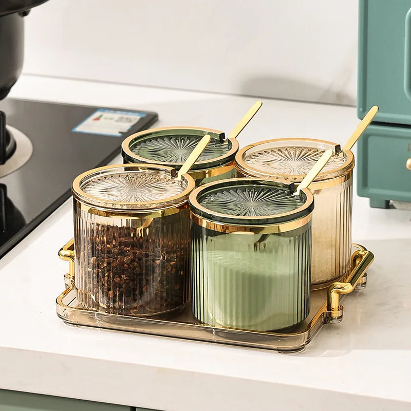 Transparent Storage Jars