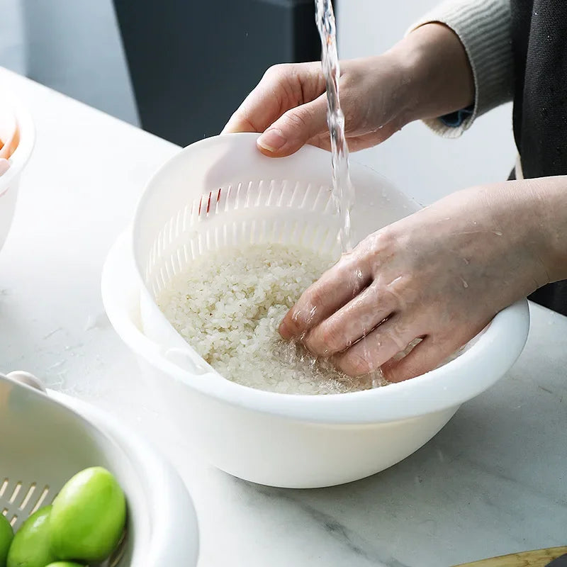 Two-Tier Food Drainer