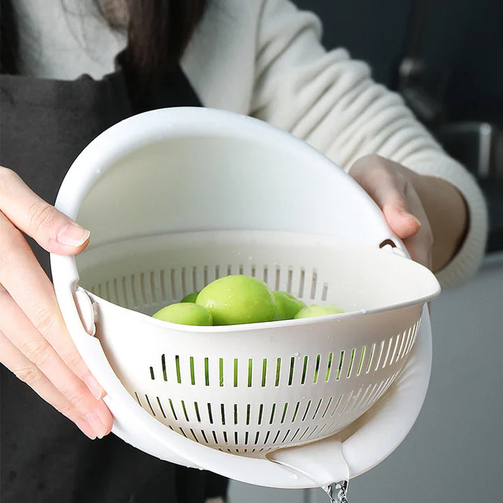 Two-Tier Food Drainer