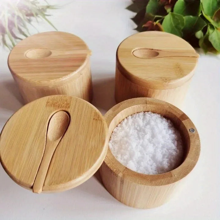 Bamboo Spice Holder